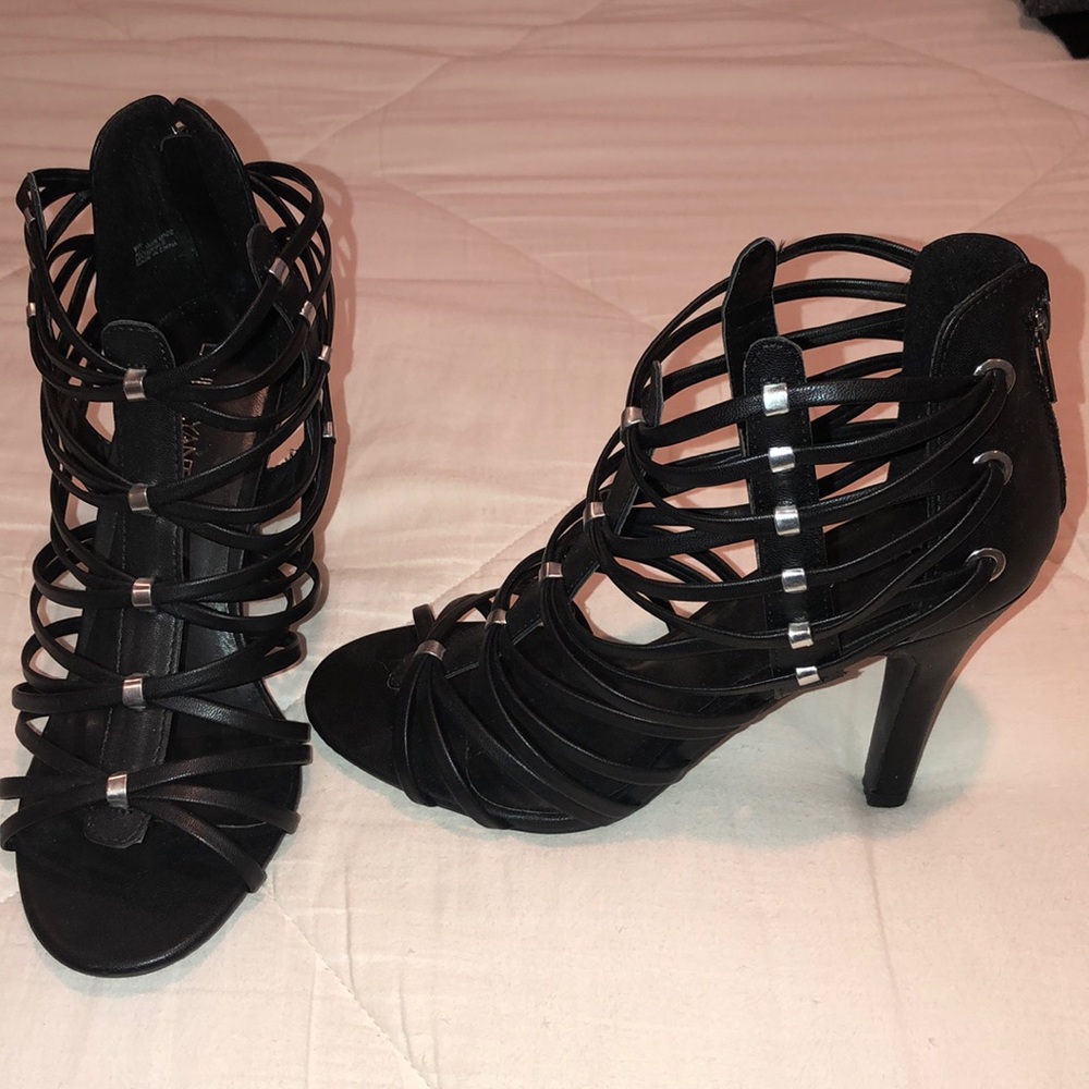 Lane Bryant strappy heels
